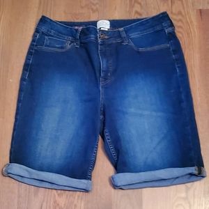 St John's Bay Denim Shorts